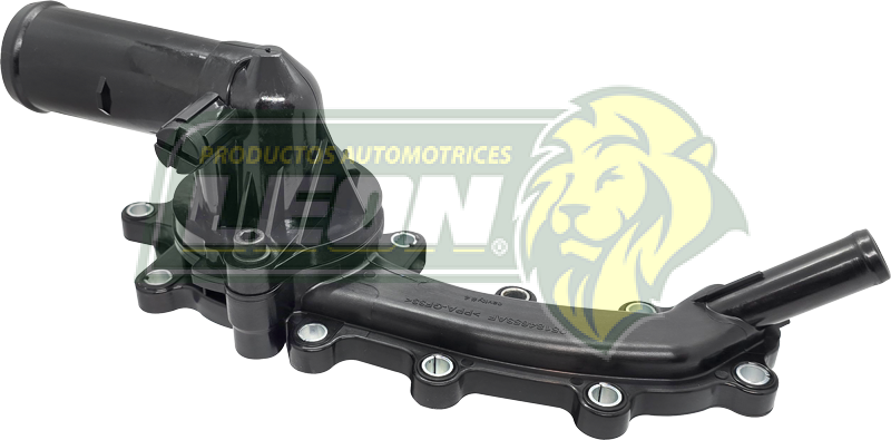 TOMA AGUA DODGE DURANGO 3.6L 11-15, JEEP GRAND CHEROKEE 3.6L 11-15, WRANGLER 3.6L 12-18 (5184653AF, 100-113) “TERMOSTATO Y HOUSING INCLUIDO” IMPORTACION LEON