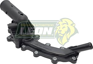 TOMA AGUA DODGE RAM 1500 3.6L 14-18, 1500 CLASSIC 3.6L 19-24 (5184653AF, 100-114) “TERMOSTATO Y HOUSING INCLUIDO” IMPORTACION LEON