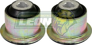 BUJE HORQUILLA SUSPENSION NISSAN, PLATINA, RENAULT CLIO INFERIOR (CENTRO ESTRELLA) (54560-00QAA) (JGO. c/2 pzas.)