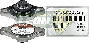 TAPON RADIADOR ACURA CL 2.2, 3.0, 3.2L 97-03, ILX 1.5L, 2.0, 2.4L 13-15, INTEGRA 1.8L 94-01, MDX 3.5L, 3.7L 01-15, NSX 3.0L, 3.2 L00-05, RL 3.5L, 3.7L 96-12, TL 2.5, 3.2, 3.5, 3.7L 95-14, TSX 2.4L, 3.5L 04-14, HONDA CIVIC 1.3, 1.5, 1.6, 1.7, 1.8, 2.0, 2.4L 92-15, CIVIC DEL SOL 1.5, 1.6L 93-97, CR-V 2.0, 2.4L 97-14, 1,5L, CROSSTOUR 2.4, 3.5L 12-14, INSIGHT 1.3L 10-14, ODYSSEY 2.2, 3.5L 95-15, RIDGELINE 3,5L 06-14, S2000 2.0L, 2.2L 00-09, ISUZU AMIGO2.2L 99-00, RODEO 2.2L 98-03, RODEO SPORT 2.2L 01-03, LEXUS ES300 3.0L 92-95, ES300H 2.5L 13-14, MAZDA 626 2.0, 2.5L 00-02 , MIATA 1,8L 1999, PROTEGE 1.6, 2.0L 01-03, MITSUBISHI ECLIPSE 2.4, 3.0, 3.8L 01-12, GALANT 2.4, 3.0, 3.8L 01-11, SUBARU TRIBECA 3.0L 2006, SUZUKI AERIO2.0L, 2.3L 02-07, GRAND VITARA 2.5, 2.7L 99-05, SIDERICK 1.6, 1.8L 94-98, VITARA 1.6, 2.0, 2.5L 99-04, TOYOTA 4runner 4.0, 4.7L 03-09, AVALON 3.5L 05-09, CAMRY 2.4L, 2.5, 3.0, 3.5L 92-93, FJ CRUISER 4.0L 07-09, ECHO 1.5L 00-05, FJ CRUISER 4.0L 07-09, HIGHLANDER 2.4L, 3.3L, 3.5L 01-09, RAV4 2.0, 2.4, 3.5L 98-06, SIENNA 3.5L 07-08, SOLARA 2.4L, 3.3L 02-08, SUPRA 3.0L 93-98, TACOMA 2.7L, 4.0L 05-09, TUNDRA 4.0, 4.7, 5.7L 05-09, VENZA 2.7, 3.5L 09-10, ARIS 1.5L 07-09