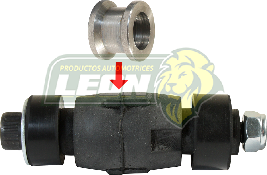 TORNILLO Ó BRAZO ESTABILIZADOR “CACAHUATE” NISSAN PLATINA 02-10, RENAULT CLIO 02-10 COMPLETO C/REFUERZO ACERO