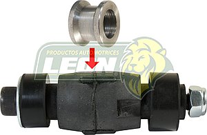 TORNILLO Ó BRAZO ESTABILIZADOR “CACAHUATE” NISSAN PLATINA 02-10, RENAULT CLIO 02-10 COMPLETO C/REFUERZO ACERO
