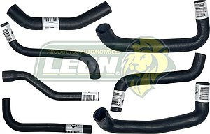 MANGUERAS MOLDEADAS DE ENFRIAMIENTO VW POINTER 1.8L 98-10 (KIT c/7 pzas.) LEÓN