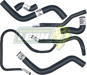 MANGUERAS MOLDEADAS DE ENFRIAMIENTO G.M. AVEO 1.6L 07-18 (KIT c/7 pzas.) LEÓN