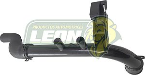 TUBO CALEFACCION G.M. CHEVY 1.4, 1.6L 96-12 (90448854, 93227142, 220-049) C/MANGUERA Y ABRAZ. LEON