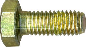 TORNILLO CALIPER P/TUERCA GUIA GOLF GTI, VR6, JETTA, SUNFIRE, MARQUIS, LINCOLN, LOBO, RANGER, THUNDERBIRD, EXPLORER R.D. Y R.T. 8x20mm P-1.25 mm HO326