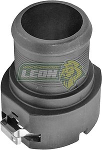 CONECTOR RADIADOR HYUNDAI ELANTRA 2.0L 17-20, IONIQ 1.6L 20-22, SONATA 2.0L 14-19, SONATA 2.4L 14-15, TUCSON 1.6L 16-18, 2.0L 16-21, 2.4L 19-21, KIA FORTE 2.0L 19-22, OPTIMA 1.6L 16-20, 2.0L 16-20, 2.4L 16-20, SPORTAGE 2.0L 17-22, 2.4L 17-22 “INFERIOR” (120-012)