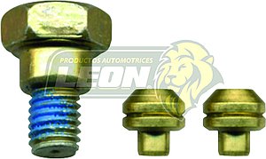 TORNILLO CALIPER C-60 82-84, C-65 82-99, C-70 88-00, KODIAK 92-01 P/RIEL (JGO. 3 pz.)