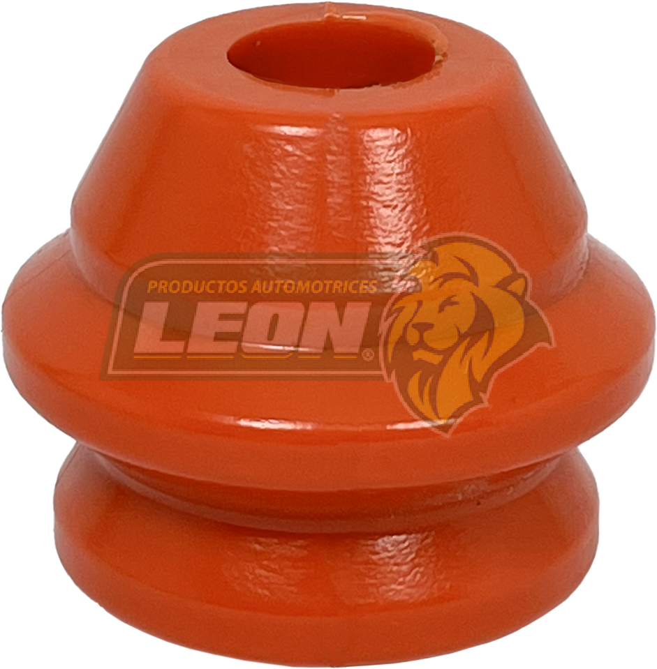 GOMA REBOTE AMORTIGUADOR VW GOLF A4 99-15 2.0L DELANTERO Øi Sup:19.69 mm, Øi Inf: 27.16 mm, H:53.93 mm Øe:58.15 mm NARANJA