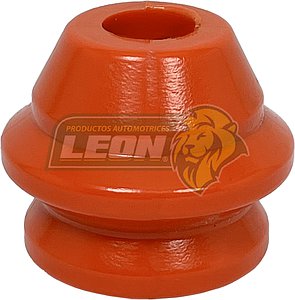GOMA REBOTE AMORTIGUADOR VW GOLF A4 99-15 2.0L DELANTERO Øi Sup:19.69 mm, Øi Inf: 27.16 mm, H:53.93 mm Øe:58.15 mm NARANJA