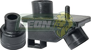 CONECTOR P/MANGUERA TOMA DE AIRE ADMISION HONDA ACCORD 03-07, ELEMENT 2.4L 03-07 ACURA (JGO. c2 pzas.) (6954, 17138-RAA-A00, 17152-RAA-A00)