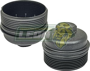 TAPA FILTRO DE ACEITE SEAT IBIZA 09-17 1.6L, ALTEA 1.4TSI 05-15, AUDI A3 1.4TFSI 04-12 BRUCK