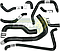 MANGUERAS MOLDEADAS DE ENFRIAMIENTO NISSAN D21 2.4L 90-08 (KIT c/9 pzas.) LEÓN