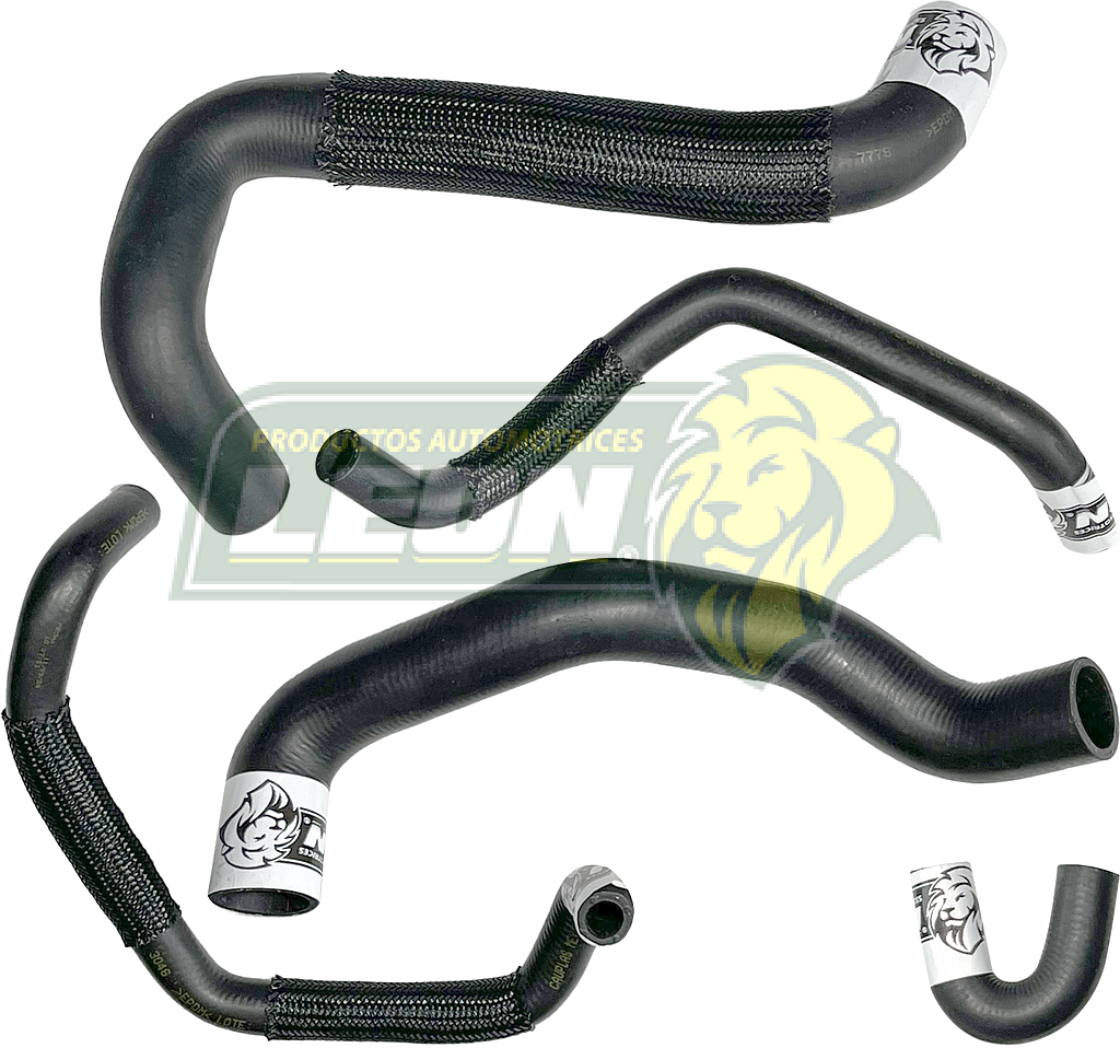 MANGUERAS MOLDEADAS DE ENFRIAMIENTO NISSAN NP300 2.4L 09-15 (KIT c/5 pzas.) LEÓN