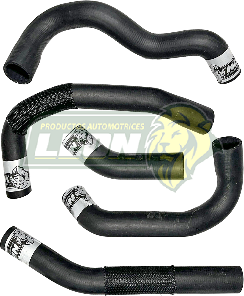MANGUERAS MOLDEADAS DE ENFRIAMIENTO TOYOTA HIACE 2.7L 06-09 (KIT c/5 pzas.) LEÓN