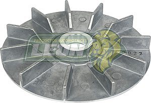 VENTILADOR ALTERNADOR DELCO 21 si  130A. ØI: 22 mm., ØE: 146 mm  TORQUE 70, DIAG. 80 LB/FT. (02922, WAI 25-109, serie 19SI, 20SI, 21SI, 22SI, 23SI)