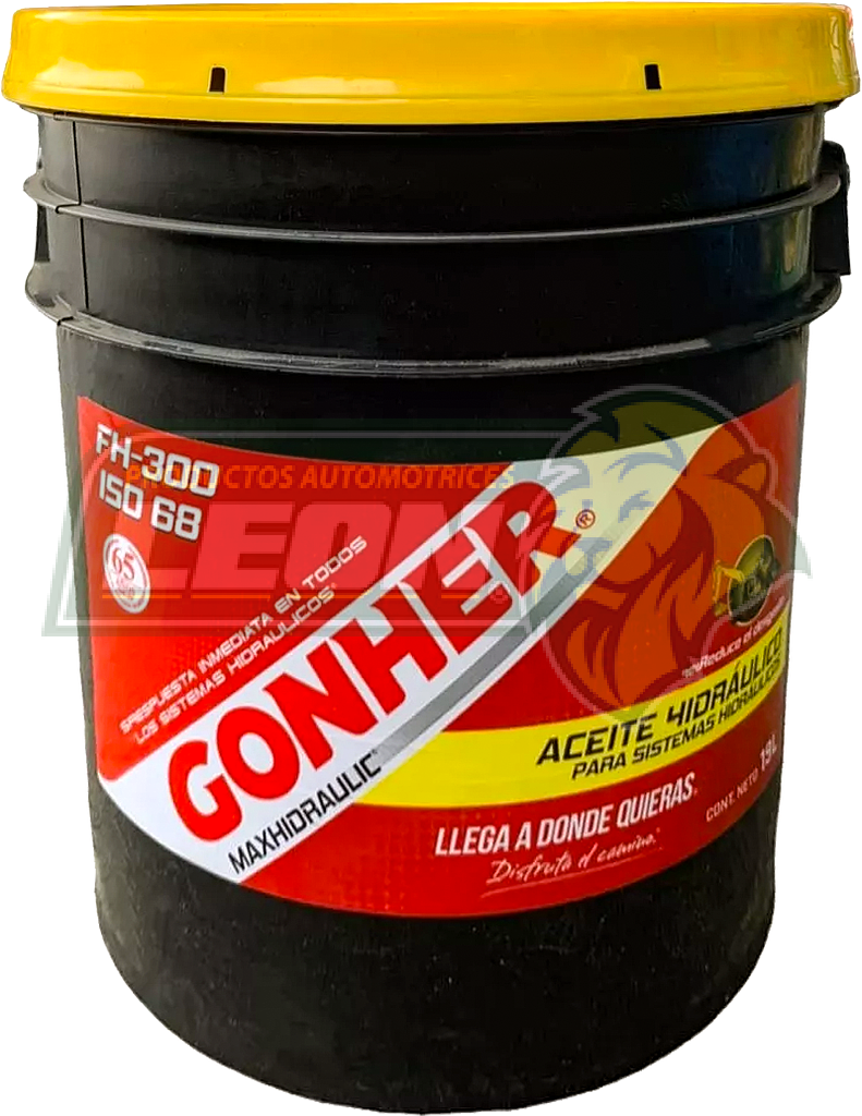 ACEITE LUBRICANTE HIDRAULICO ANTI-DESGASTE 19 lts. MINERAL ISO68 (USO AGRICOLA)