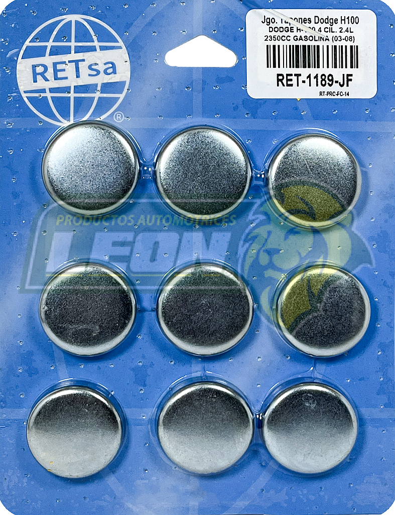 JUEGO SELLO MONOBLOCK DODGE H100 03-08 4C 2.4L GASOLINA