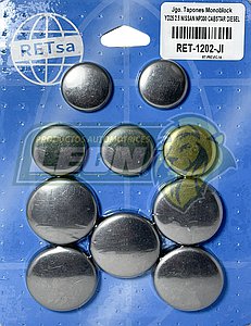 JUEGO SELLO MONOBLOCK NISSAN NP300, FRONTIER 2.5L MOTOR YD25 INOXIDABLE