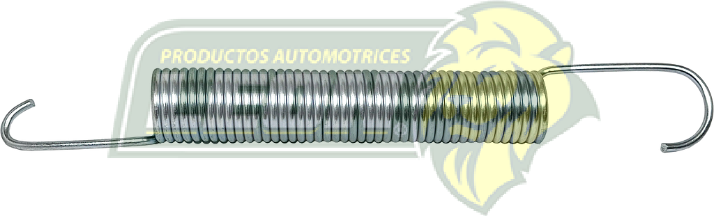 RESORTE DE TENSION UNIVERSAL, TAMBIEN SIRVE P/CAJUELA G.M. CHEVY MONZA TODOS (SENCILLO ØE: 27.5 mm)