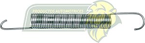RESORTE DE TENSION UNIVERSAL, TAMBIEN SIRVE P/CAJUELA G.M. CHEVY MONZA TODOS (SENCILLO ØE: 27.5 mm)