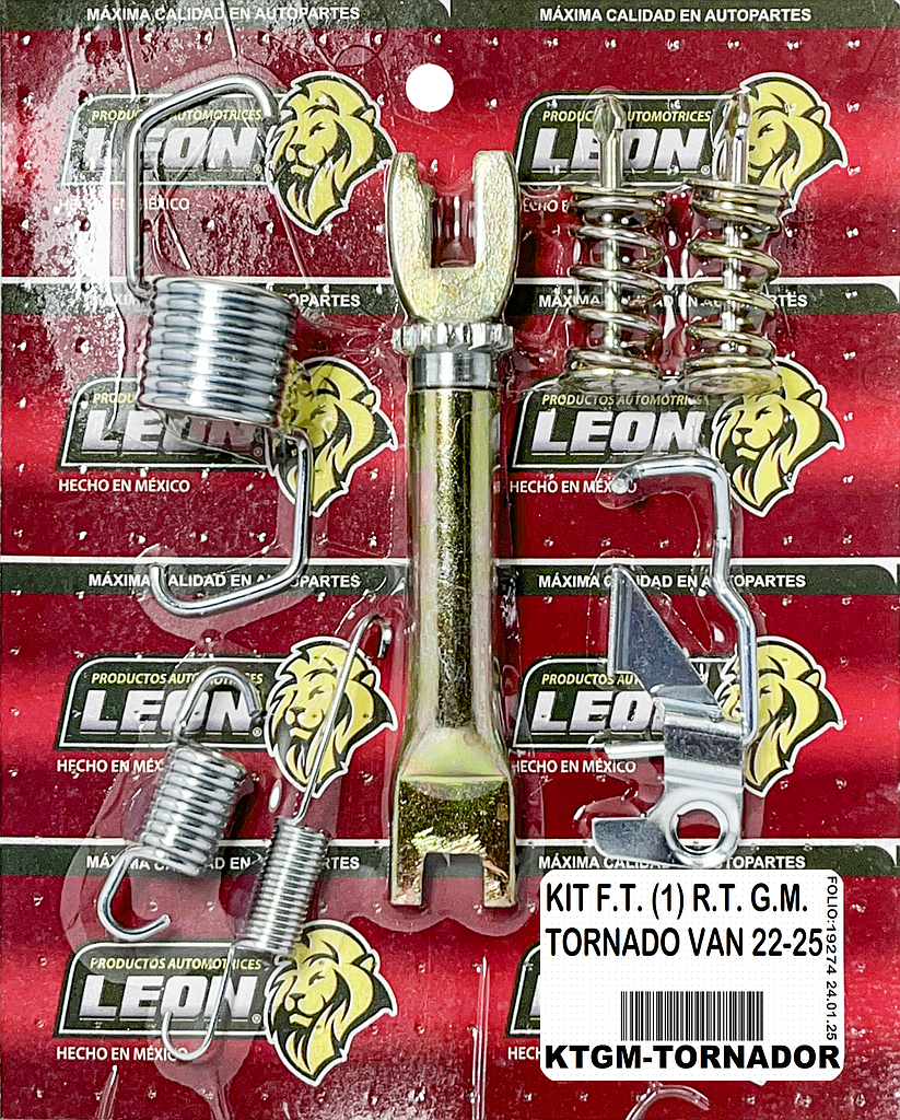 KIT F.T. (1) R.T. (R) G.M. TORNADO VAN 22-25