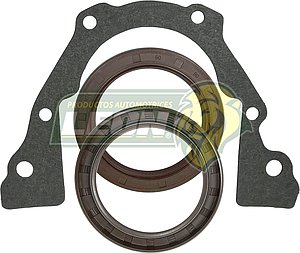 RETEN CIGUEÑAL G.M. SPARK 11-17, BEAT 18-19, N300 13-14 1.2L DOHC L4 16V SMARTECH II B12D1, LMU 60x80x8 mm (JGO. c/2 pzas. 1 RETEN Y 1 JUNTA)