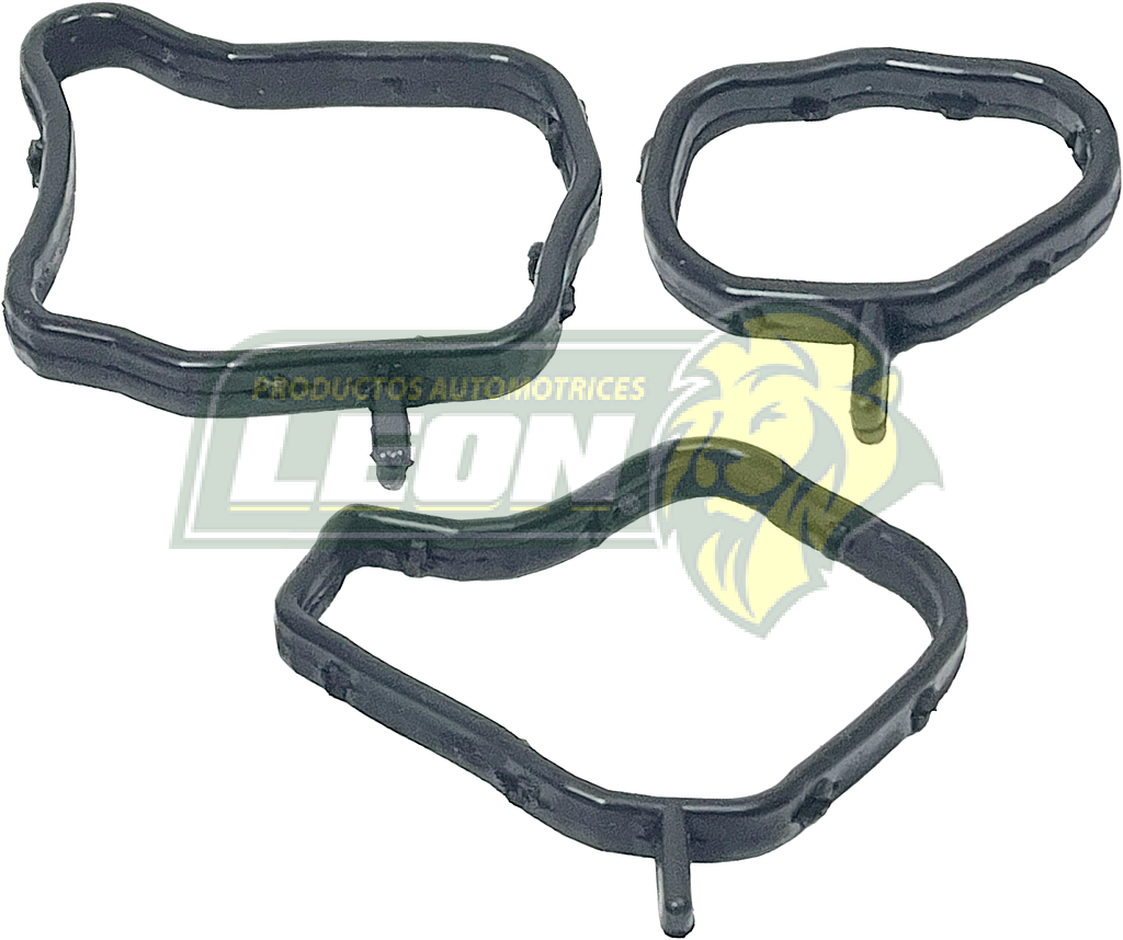 O-RING ó LIGA TOMA AGUA BASE TERMOSTATO NISSAN SENTRA, MARCH, TIIDA (NEGRA) JGO. c/3 pzas. (110606LB1A)