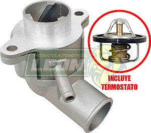 TOMA AGUA G.M. AVEO 1.6L 07-17 (CON TERMOSTATO) (100-083)