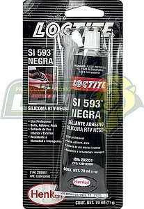 SILICON SI 593 70 ml  NEGRO LOCTITE