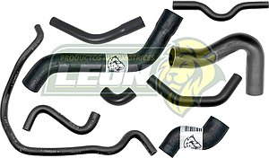 MANGUERAS MOLDEADAS DE ENFRIAMIENTO G.M. CHEVY 1.6L 97-13 S-A/C (KIT c/9 pzas.) LEÓN