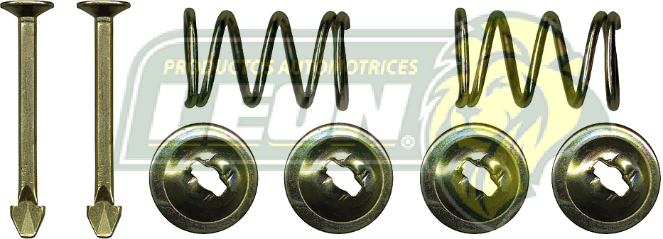 JUEGO DE CLAVO BALATA PEUGEOT VAN PARTNER 03-12, GRAND RAID 07-12 1698 S1032, 1Y19 FT040