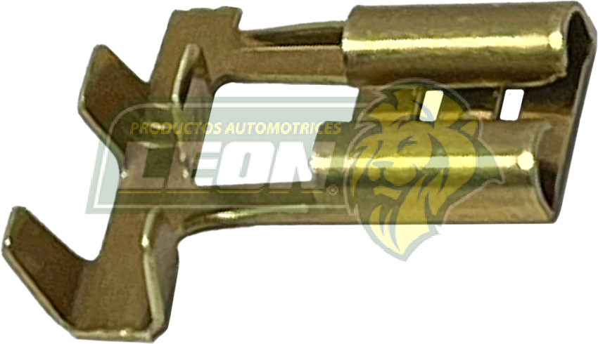 TERMINAL ELECTRICA TIPO BANDERA 1/4 (.250") (TTBL) LATON