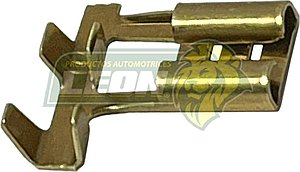 TERMINAL ELECTRICA TIPO BANDERA 1/4 (.250") (TTBL) LATON