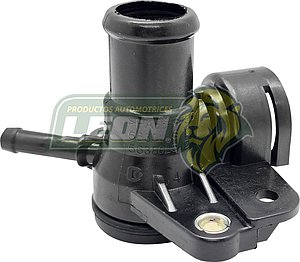 TOMA AGUA MANGUERA REFRIGERANTE VW BEETLE 2.0L 12-13, GTI 2.0L 08-11, JETTA 2.0L 08-13, TIGUAN 2.0L 09-17, A3 2.0L 08-13, Q3 2.0L 15-18, Q3 QUATTRO 2.0L 15-18 (120-186) LEON