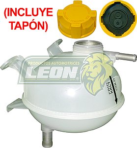DEPOSITO ANTICONGELANTE G.M. CHEVY 1.6L 94-11 (90410057, 93217461, 64150AM) (CON TAPON) QUEZADA