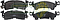 BALATA F.D. G.M. G10 80-92, G20 80-93, G30 80-84, K10 80-86, K20 80-84, K25 80-84, K2500 80-84, CAMARO 8C 5.7L 69-81, CAPRICE 8C 5.7L 72-84, IMPALA 6C 3.8L 72-84, SPRINT 1972-1977, ASTRO 00-02, CHEVELLE 8C 7.4L 72-77, PONTIAC 72-75, GRAND PRIX 72-77, FIREBIRD 80-81, CATALINA 72-81, BONNEVILLE 72-73 (7214AD52, 728AD52, 728AD122, 7214D313) R.D.