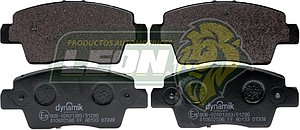 BALATA F.D. RENAULT KWID 3C 1.0L 19-21 R.D. (INCLUYE SEGUROS Y TORNILLOS)