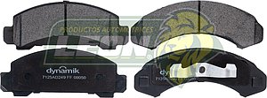BALATA F.D. FORD AEROSTAR 90-93, BRONCO II 8C 5.0L 84-85, EXPLORER 91-94, RANGER 4C 2.3L 83-87, MAZDA TRUCK B4000 94, B3000 94, B2300 94 (7125D387, 7488D607) R.D.