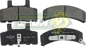 BALATA F.D. G.M. ASTRO 4C 1.8L 00-02, 6C 4.3L 90-99, BLAZER 6C 4.3L 92-94, C1500 6C 4.3L 88-99, C2500 8C 5.7L 87-98, EXPRESS 1500 6C 4.3L 96-02, 2500 8C 5.7L 96-02, K1500 8 6.0L 98-99, K2500 8C 5.0L 88-91, K2500 8C 6.0L 88-97, SILVERADO 95-96, SUBURBAN 1500 8C 5.3L 92-99, TAHOE 8C 5.3L 95-00, DODGE RAM 1500 8C 5.2L 94-97, CADILLAC DEVILLE 8C 4.6L 97-99, ESCALDE 8C 6.0L 99-00, G.M.C K1500 8C 5.3L 88-99, SAVANA 1500 8C 5.3L 96-02, 2500 8C 6.0L 96-02, YUKON 8C 2.4L 92-00, SAFARI 6C 4.3L 99-02 (INCLUYE KIT HARDWARE) (7659D789, 7259D368) R.D.