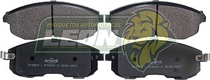 BALATA F.D. NISSAN ALTIMA 4C 2.5L 02-14, 6C 3.5L 12-14, 6C 3.0L 07-12, SENTRA 4C 1.8L 07-12, JUKE 4C 1.6L 11-15, INFINITI G35 6C 3.5L 03-05, i30 6C 3.0L 00-01 (CON ORIFICIOS EN EL CANTO) (7832D430, 7783D815) R.D.