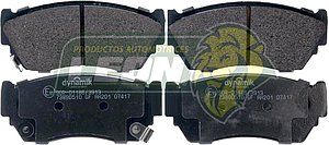 BALATA F.D. NISSAN NX 4c 1.6L 91-93, SENTRA 4C 1.6L 91-94, TSURU III 4C 1.6L 93-16, TSUBAME 4C 1.6L 93-04 (7389D510) R.D.