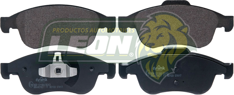 BALATA F.D. RENAULT FLUENCE 4C 2.0L 11-17, DUSTER 6C 3.7L 14-18 R.D.