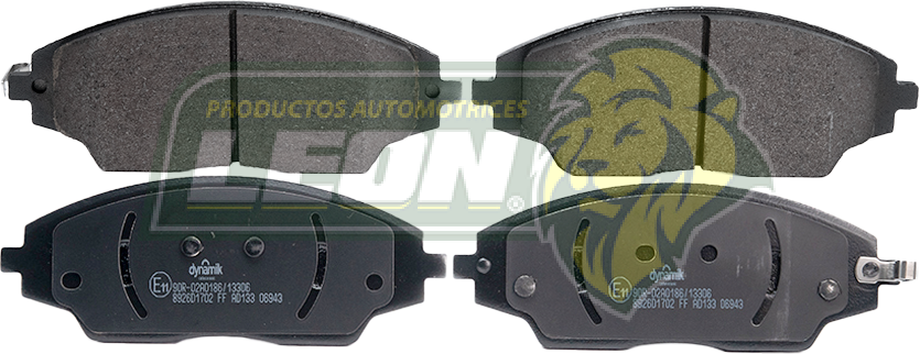 BALATA F.D. G.M. SONIC 4C 1.6L 11-17 (EQUIV. FRITEC 7Y72-Z) R.D.