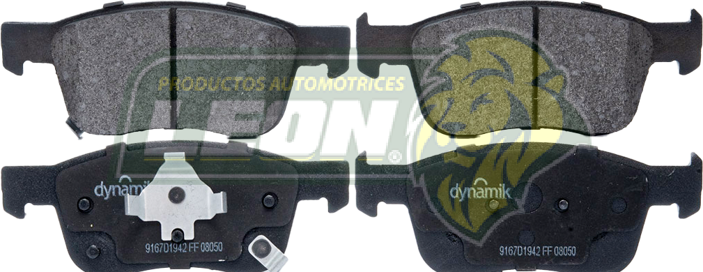 BALATA F.D. G.M. AVEO 4C 1.5, 1.6L 18-22, ONIX 3C 1.0, 1.3L 23-24 (INCLUYE SEGUROS DE ALAMBRE) (9167D1942) R.D.