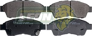 BALATA F.D. TOYOTA CELICA 4C 1.8L 94-97, COROLLA 4C 1.8L 93-97, CAMRY 6C 3.5L 2000, 4C 2.4L 91-20, RAV4 4C 2.4L 98-01, GEO PRIZM 4C 1.6L 93-97 (CON PERF. EN EL CANTO) (7441D695, 7441D562) R.D.