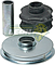 SOPORTE AMORTIGUADOR G.M. SPARK 13-15 GT 4C. 1.2L (95194748, 2674581, 95975658, K201718) (3 pzas.) TRASERO ORIGINAL
