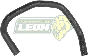 MANGUERA REFRIG. VW DERBY L4 1.8L 06-09, VAN L4 1.8L 06-09 (DEPOSITO A TUBO) (6K0121109C) Ø: 15 mm, L: 240x220 mm, LONGITUD: 510 mm