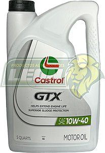 ACEITE SYNTHETIC BLEND 10W40 4.73 Lt. CASTROL GTX