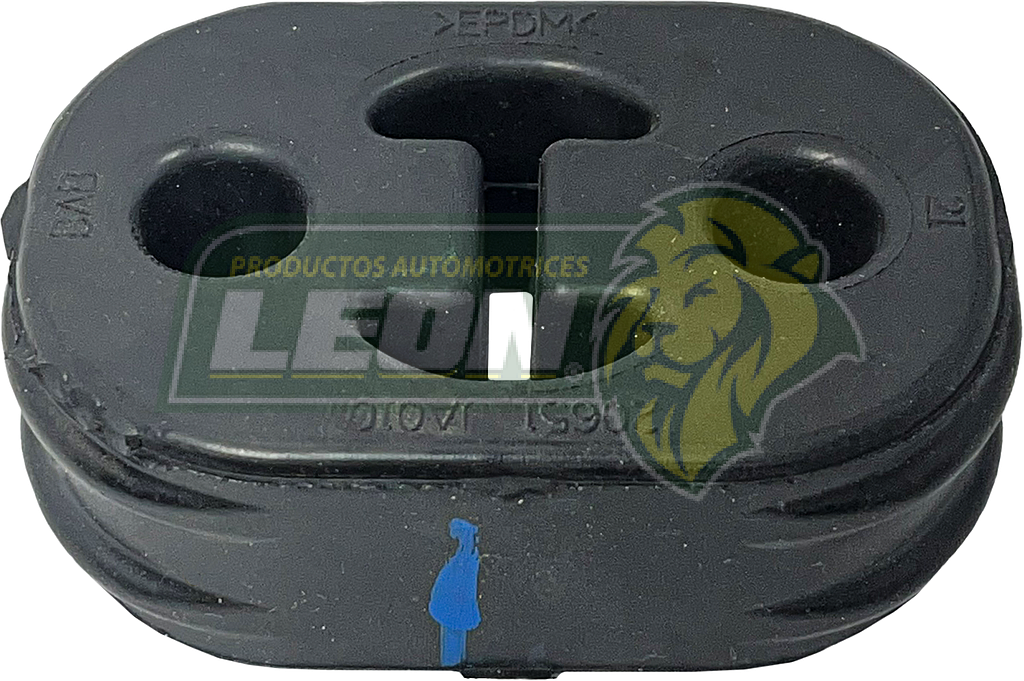 SOPORTE ESCAPE NISSAN TSURU I, II TRASERA GRUESA OVALADA “GALLETA” T/ORIGINAL